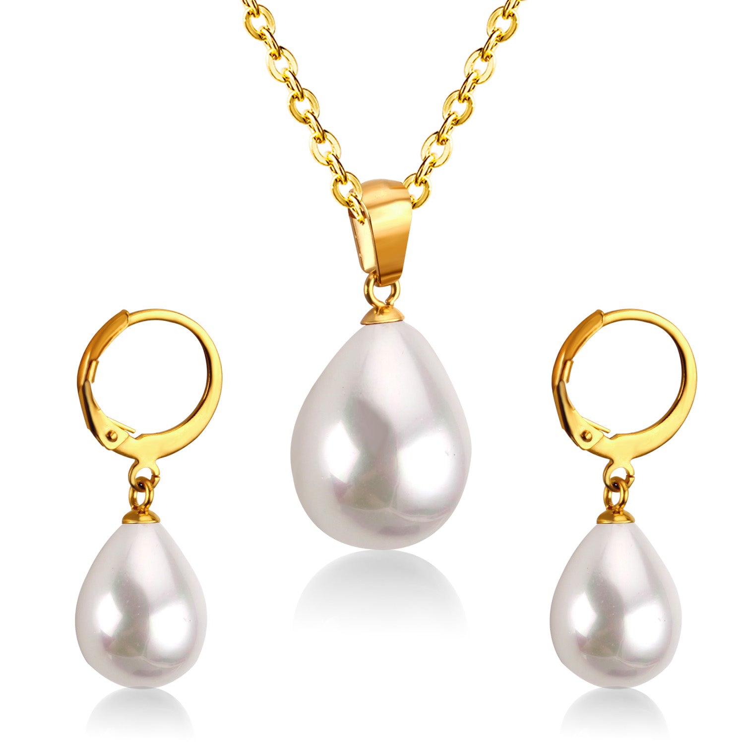 Belle Ivory Pearl Drop Set | Buy Set or Individual