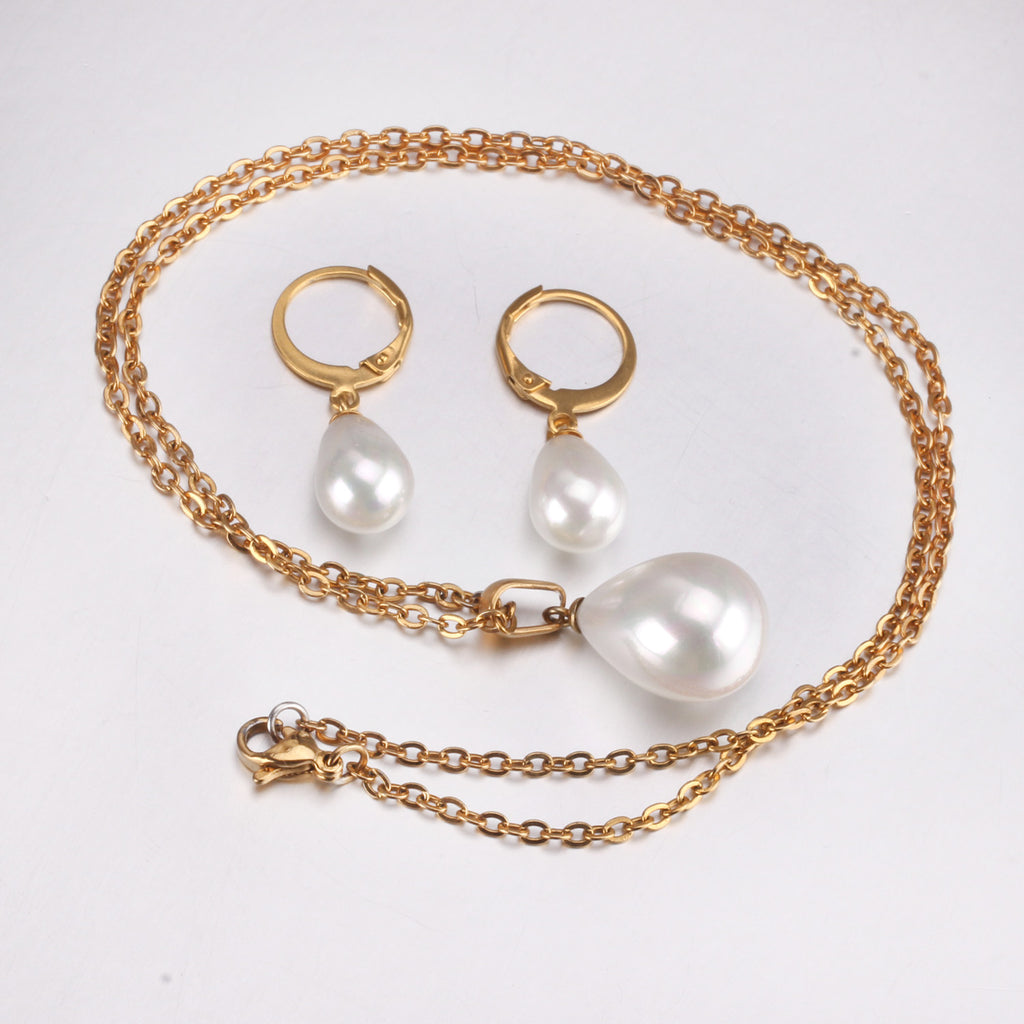 Belle Ivory Pearl Drop Set | Buy Set or Individual