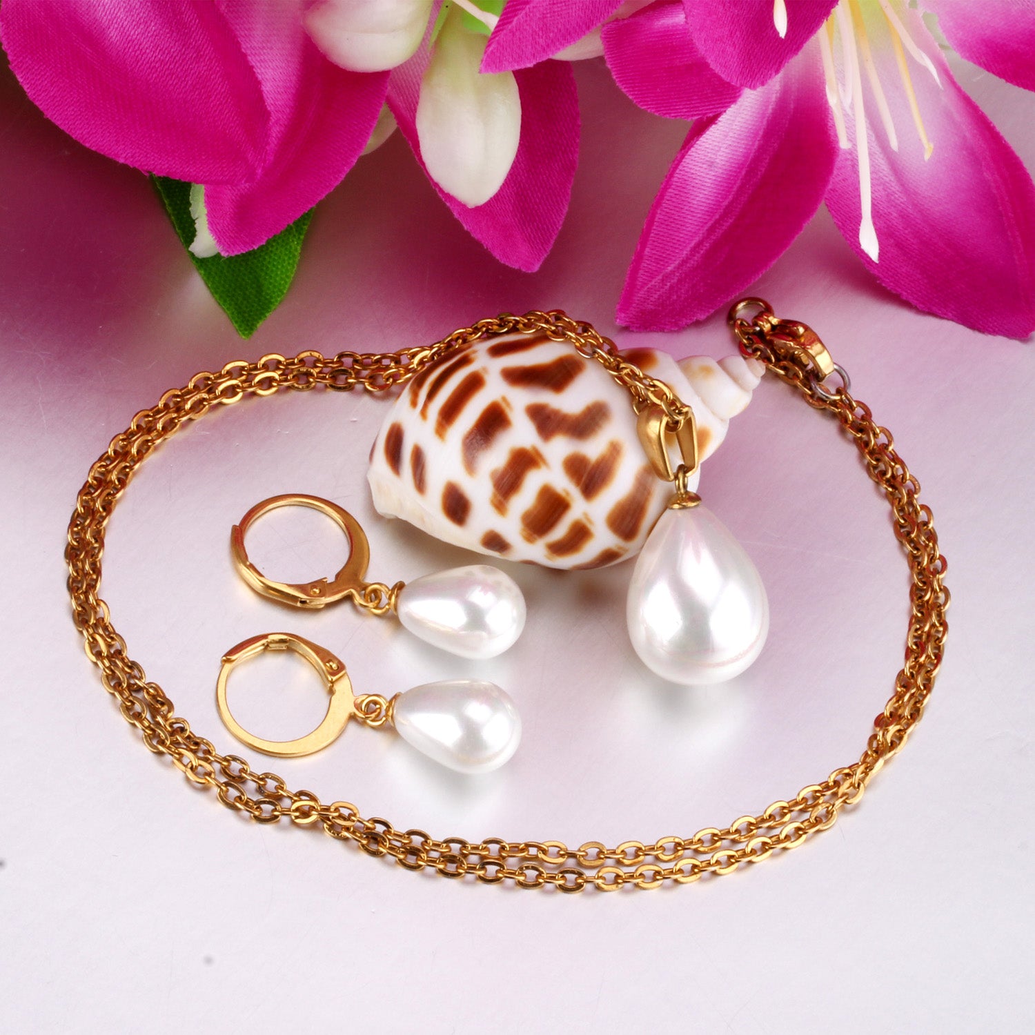 Belle Ivory Pearl Drop Set | Buy Set or Individual