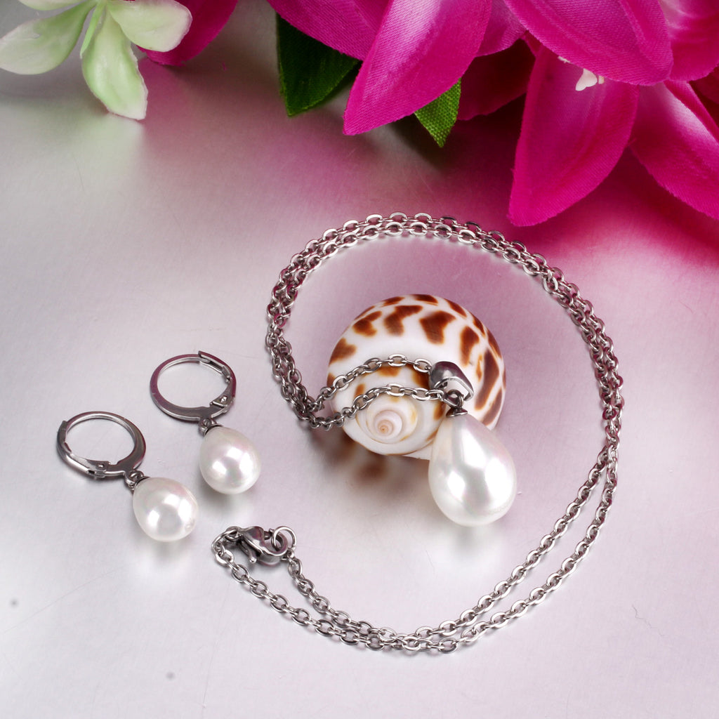 Belle Ivory Pearl Drop Set | Buy Set or Individual