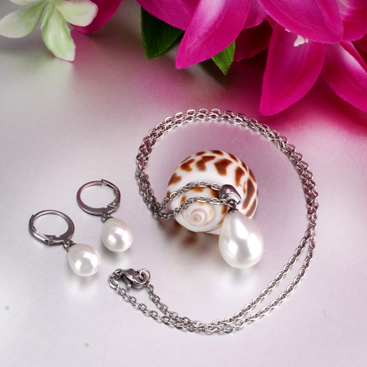 Belle Ivory Pearl Drop Set | Buy Set or Individual