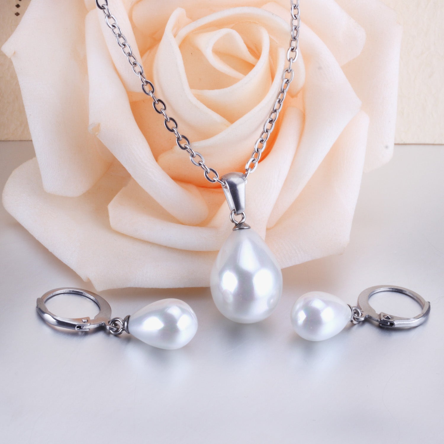Belle Ivory Pearl Drop Set | Buy Set or Individual