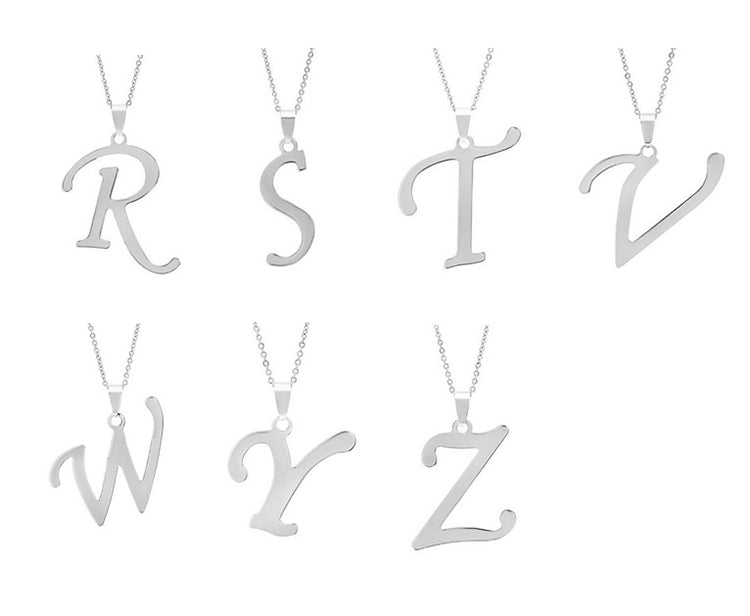 Jessie Initial Letter Necklace