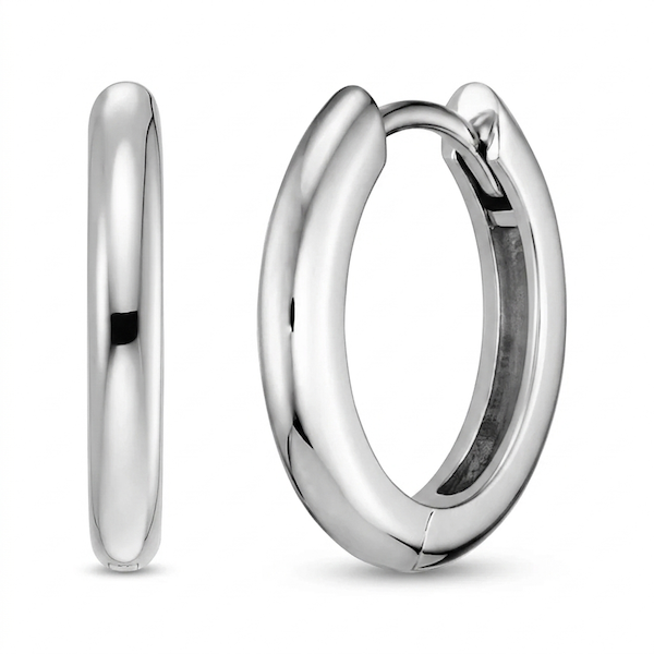 Tara Hoops | Waterproof Silver 8mm To 16mm