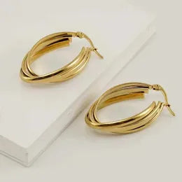 Roma Twisted Hoops | Waterproof 18K Gold