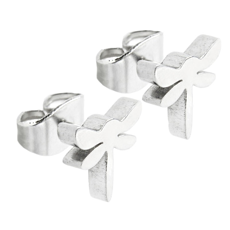 Alice Dragon Fly Studs | Waterproof 18k Gold & Silver